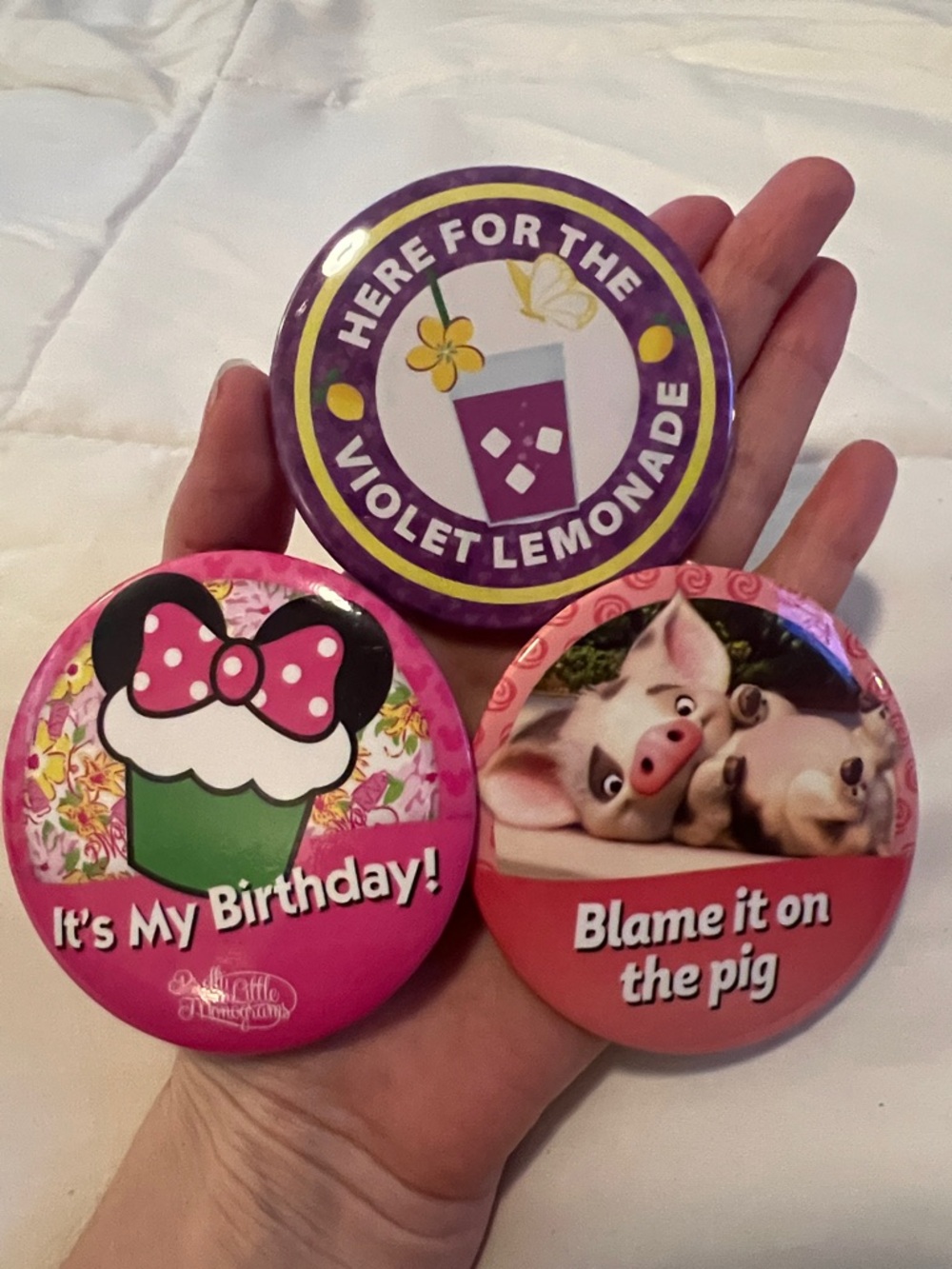 Buttons Set of 3